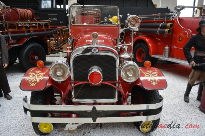Seagrave nieznany model 1929 (wóz strażacki), lewy przód