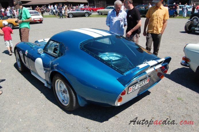 Schelby Daytona Coupé 1964-1965,  left rear view