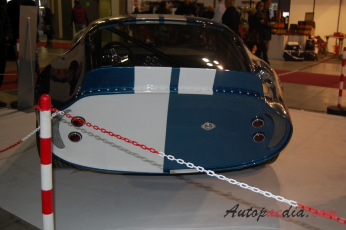 Schelby Daytona Coupé 1964-1965 (1965 type 65 Coupé FFR), rear view