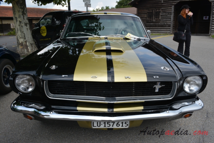 Shelby Mustang 1965-1970 (1966 GT 350-H fastback 2d), przód