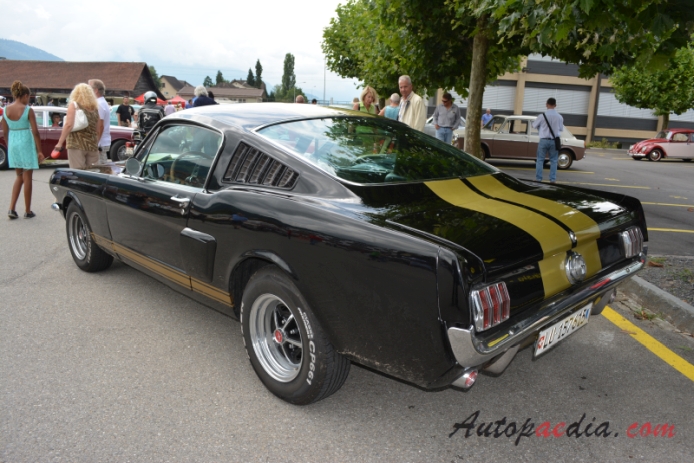 Shelby Mustang 1965-1970 (1966 GT 350-H fastback 2d), lewy tył