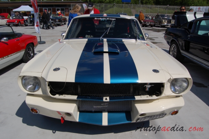 Shelby Mustang 1965-1970 (1966 GT 350R fastback 2d), front view
