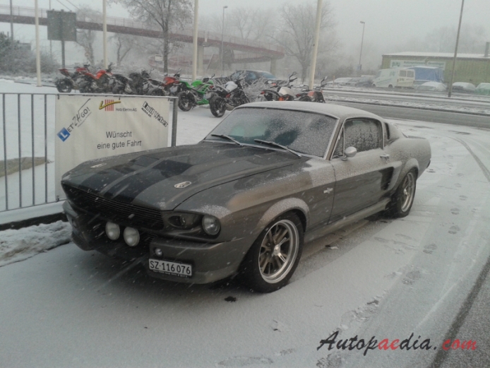 Shelby Mustang 1965-1970 (1967 Eleanor Gone in 60 seconds fastback 2d), lewy przód