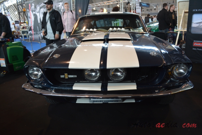 Shelby Mustang 1965-1970 (1967 GT 500 fastback 2d), front view