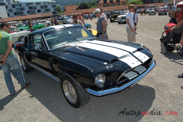 Shelby Mustang 1965-1970 (1968 Cobra GT 350 fastback 2d), right front view