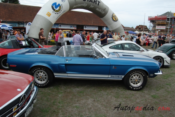 Shelby Mustang 1965-1970 (1968 Cobra GT 500-KR convertible 2d), prawy bok