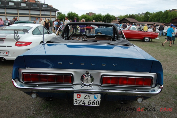 Shelby Mustang 1965-1970 (1968 Cobra GT 500-KR convertible 2d), tył