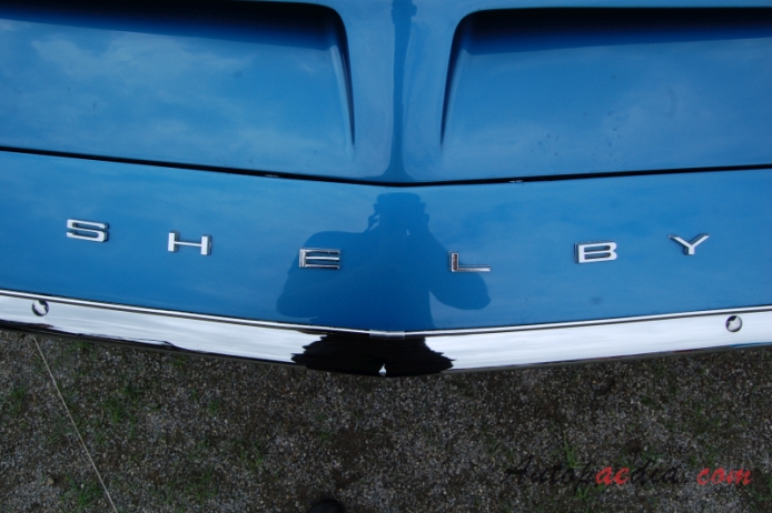 Shelby Mustang 1965-1970 (1968 Cobra GT 500-KR convertible 2d), emblemat przód 