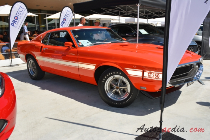 Shelby Mustang 1965-1970 (1970 GT 350 fastback 2d), prawy przód