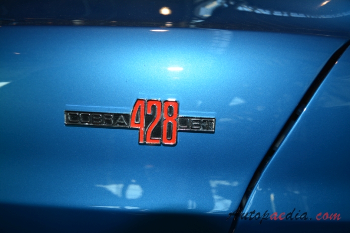 Shelby Mustang 1965-1970 (1970 GT 500 FASTBACK 2d), side emblem 
