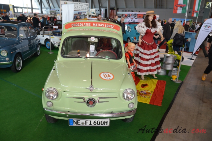 SEAT Siata Formichetta 1960-1968 (1967 minivan 3d), przód