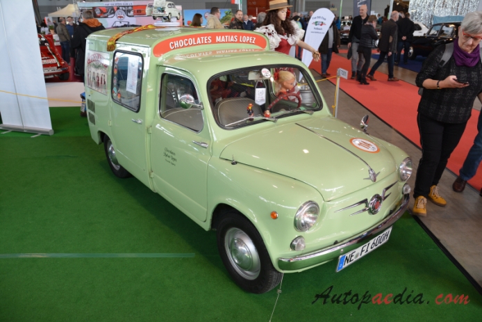SEAT Siata Formichetta 1960-1968 (1967 minivan 3d), prawy przód