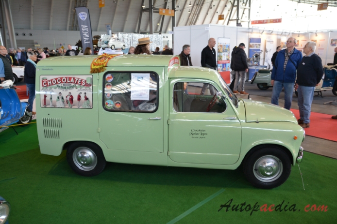 SEAT Siata Formichetta 1960-1968 (1967 minivan 3d), prawy bok