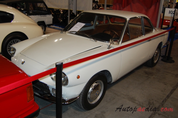 Siata 1500 TS 1961-1965 (1964 Coupé 2d), left front view