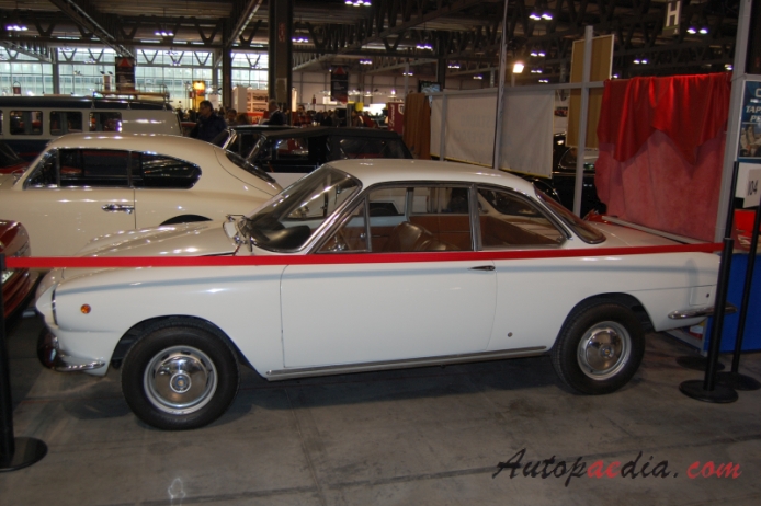 Siata 1500 TS 1961-1965 (1964 Coupé 2d), left side view