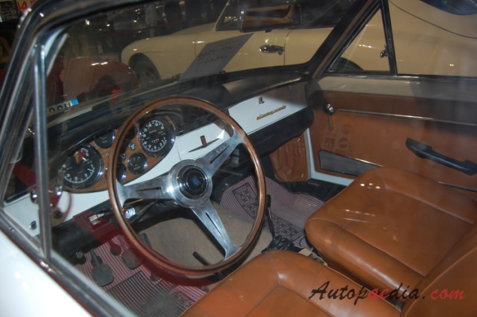 Siata 1500 TS 1961-1965 (1964 Coupé 2d), wnętrze