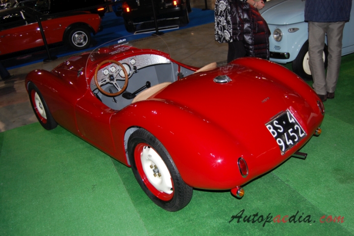 Siata 750 Sport Spider 1949, lewy tył