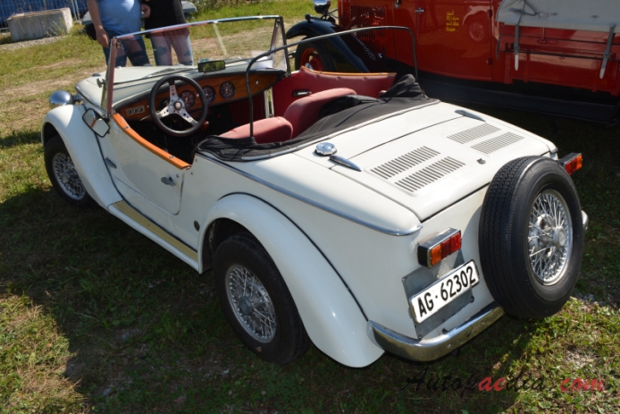Siata 850 Spring 1967-1970 (1968),  left rear view