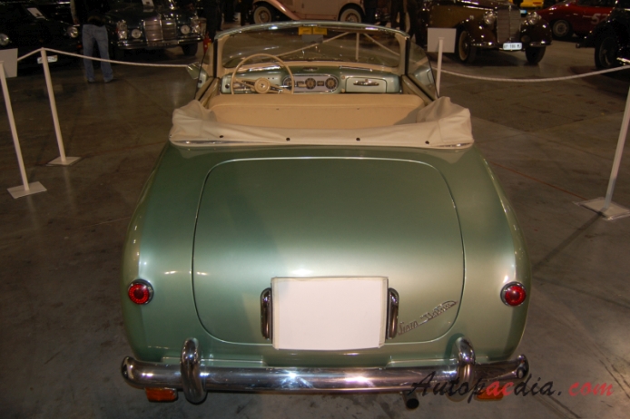 Siata Daina 1950-1958 (1952 Siata Daina Stabilimenti Farina Transformabile cabriolet 2d), rear view