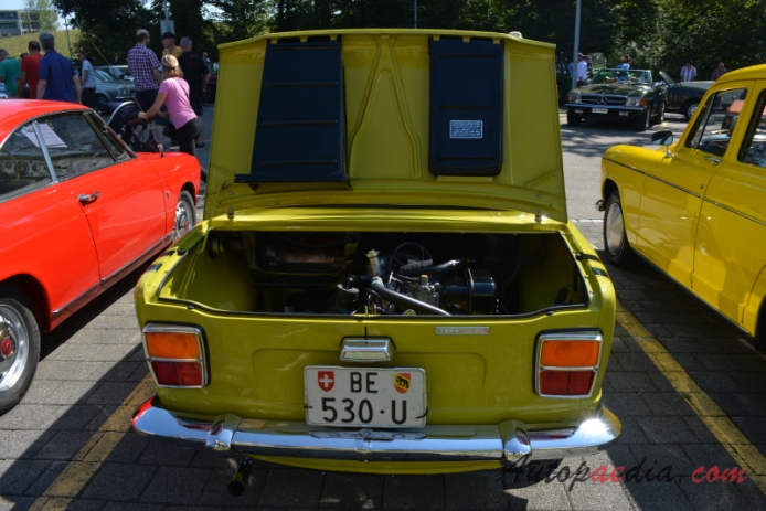 Simca 1000 1961-1978 (1973 1294 2 DC Rallye 2 sedan 4d), tył