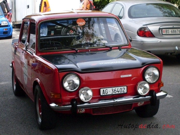 Simca 1000 1961-1978 (1975 Rallye 2 sedan 4d), prawy przód