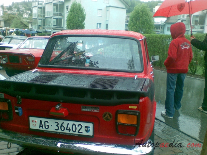 Simca 1000 1961-1978 (1975 Rallye 2 sedan 4d), tył