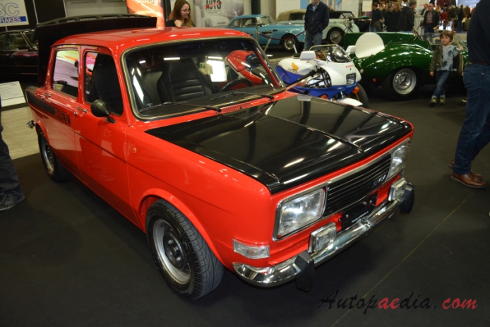 Simca 1000 1961-1978 (1977 Rallye 2 sedan 4d), prawy przód