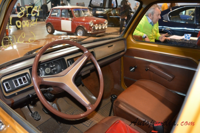 Simca 1000 1961-1978 (1978 1006 GLS sedan 4d), wnętrze