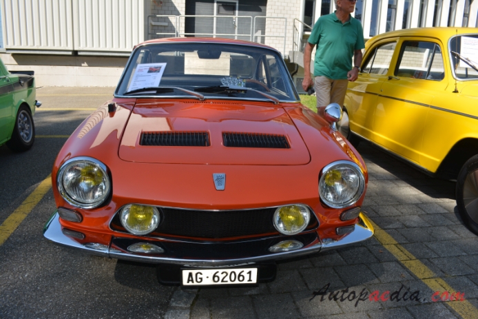 Simca 1200S Coupé 1967-1971 (1968 Simca 1200 S Bertone Coupé 2d), przód