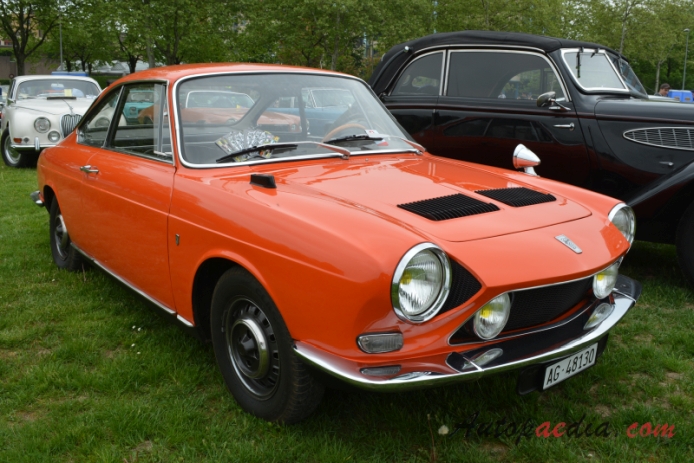 Simca 1200S Coupé 1967-1971 (1968 Simca 1200 S Bertone Coupé 2d), right front view