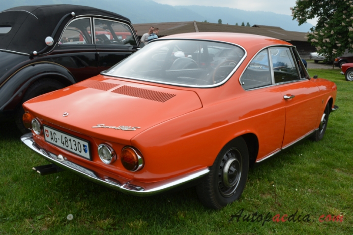 Simca 1200S Coupé 1967-1971 (1968 Simca 1200 S Bertone Coupé 2d), prawy tył