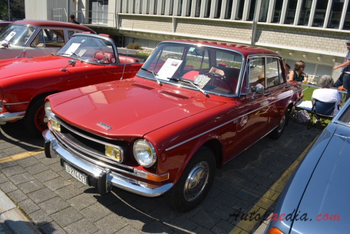 Simca 1301 1966-1975 (1973 Simca 1301 Special sedan 4d), left front view