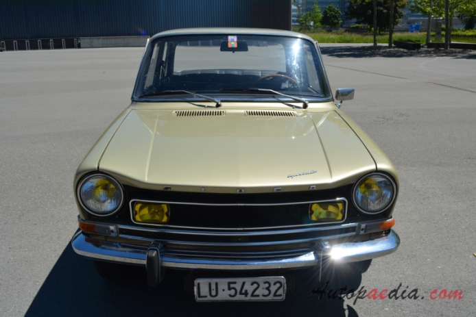 Simca 1501 1966-1975 (1969-1970 Simca 1501 Special sedan 4d), przód