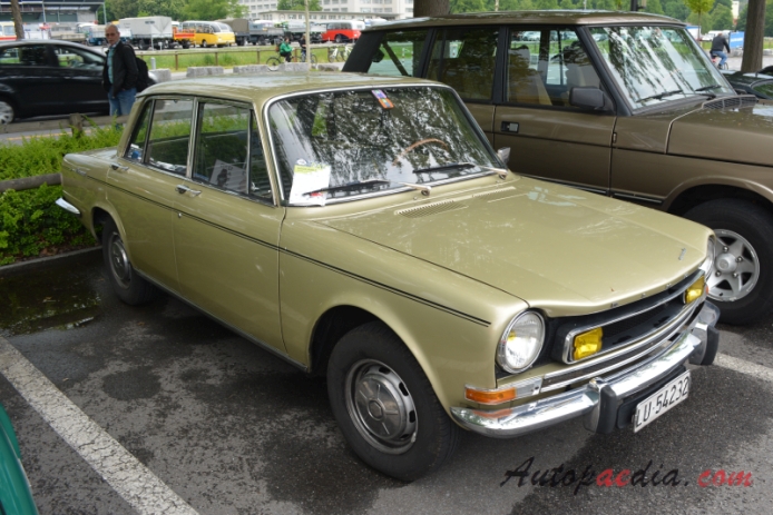 Simca 1501 1966-1975 (1969-1970 Simca 1501 Special sedan 4d), right front view