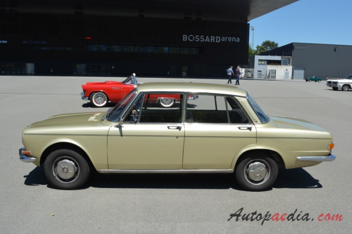 Simca 1501 1966-1975 (1969-1970 Simca 1501 Special sedan 4d), left side view