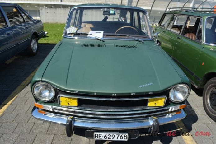 Simca 1501 1966-1975 (1970 Simca 1501 Special sedan 4d), przód