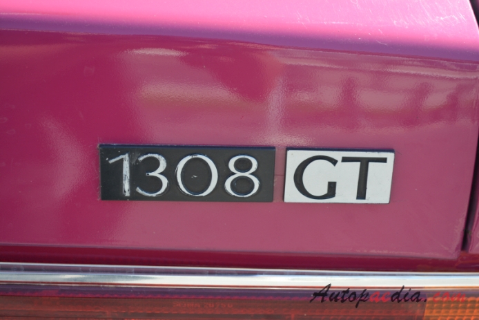 Simca 1308 1975-1979 (1978 Simca Chrysler 1308 GT hatchback 5d), emblemat tył 