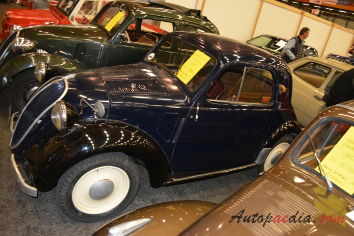 Simca 5 1936-1948 (1936 berlina 2d), lewy bok