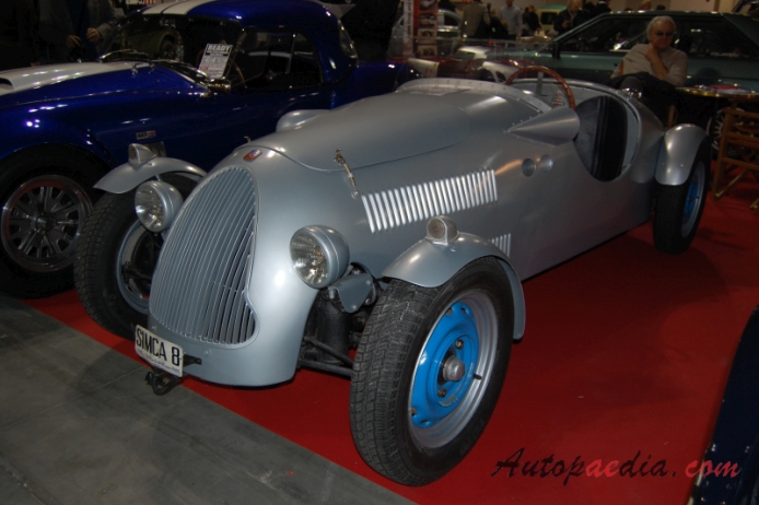 Simca 8 1938-1951 (1949 Simca 8 Deho 1100), lewy przód