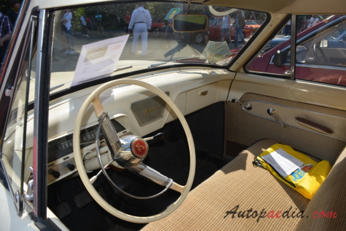 Simca Ariane 1957-1963 (1962 sedan 4d), interior