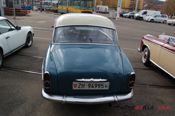 Simca Aronde 2. generacja 90A 1955-1958 (Grand Large Coupé 2d), tył