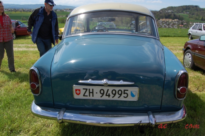 Simca Aronde 2nd generation 90A 1955-1958 (Grand Large Coupé 2d), rear view