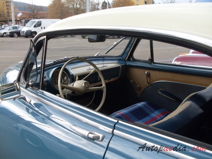 Simca Aronde 2nd generation 90A 1955-1958 (Grand Large Coupé 2d), interior