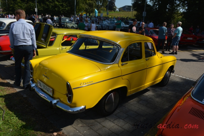 Simca Aronde 3. generacja P60 1958-1964 (1960 Elysée sedan 4d), prawy tył