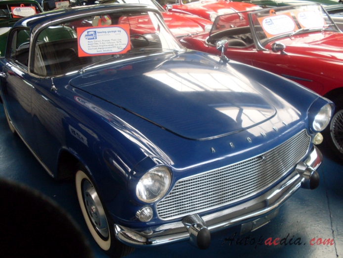 Simca Aronde 3. generacja P60 1958-1964 (1960 Plein Ciel Hardtop Coupé), prawy przód