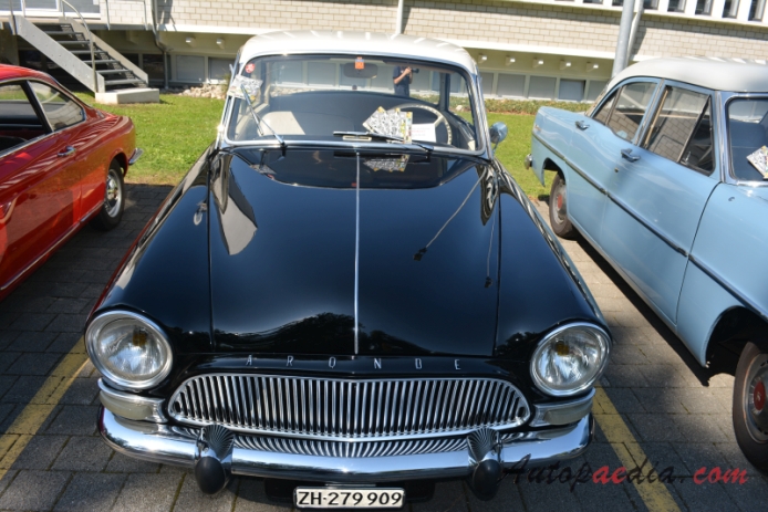 Simca Aronde 3. generacja P60 1958-1964 (1960 Simca Aronde Monaco hardtop 2d), przód