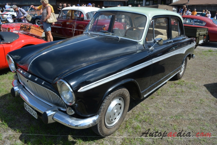 Simca Aronde 3. generacja P60 1958-1964 (sedan 4d), lewy przód
