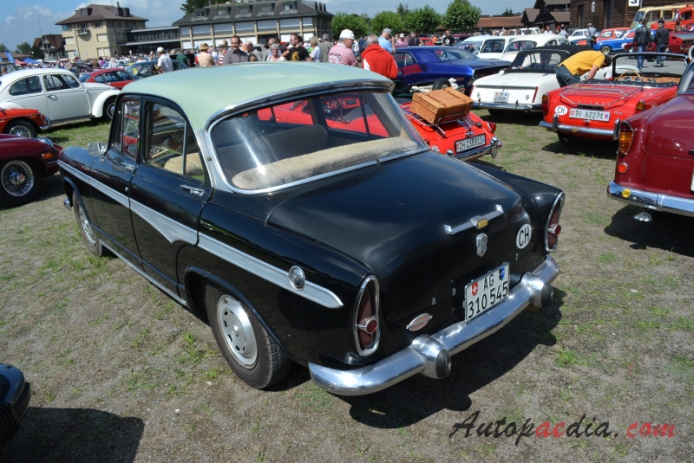 Simca Aronde 3. generacja P60 1958-1964 (sedan 4d), lewy tył