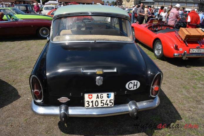 Simca Aronde 3. generacja P60 1958-1964 (sedan 4d), tył