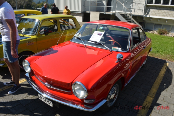 Simca Coupé 1000 1962-1967 (1963 Bertone Coupé 2d), left front view